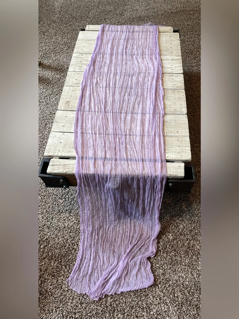 Cheesecloth Table Runner Boho Wedding Birthday Party Home Decor